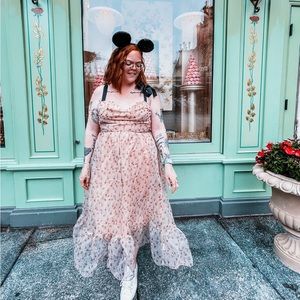 Coquette Bow Tie Dress - Worn Once - Size XL